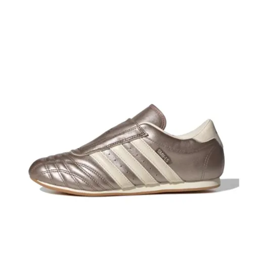 Adidas Originals Taekwondo Anti Slip Wear Resistant Low Top Training Shoes Women's Brown