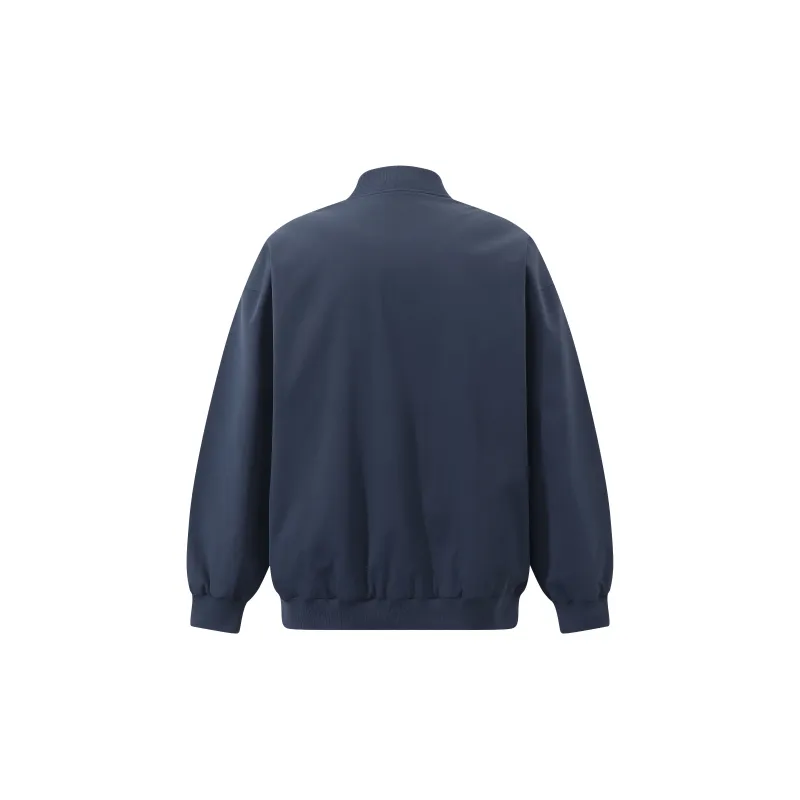 FASTFISH Jackets Coats Unisex Navy Blue-1