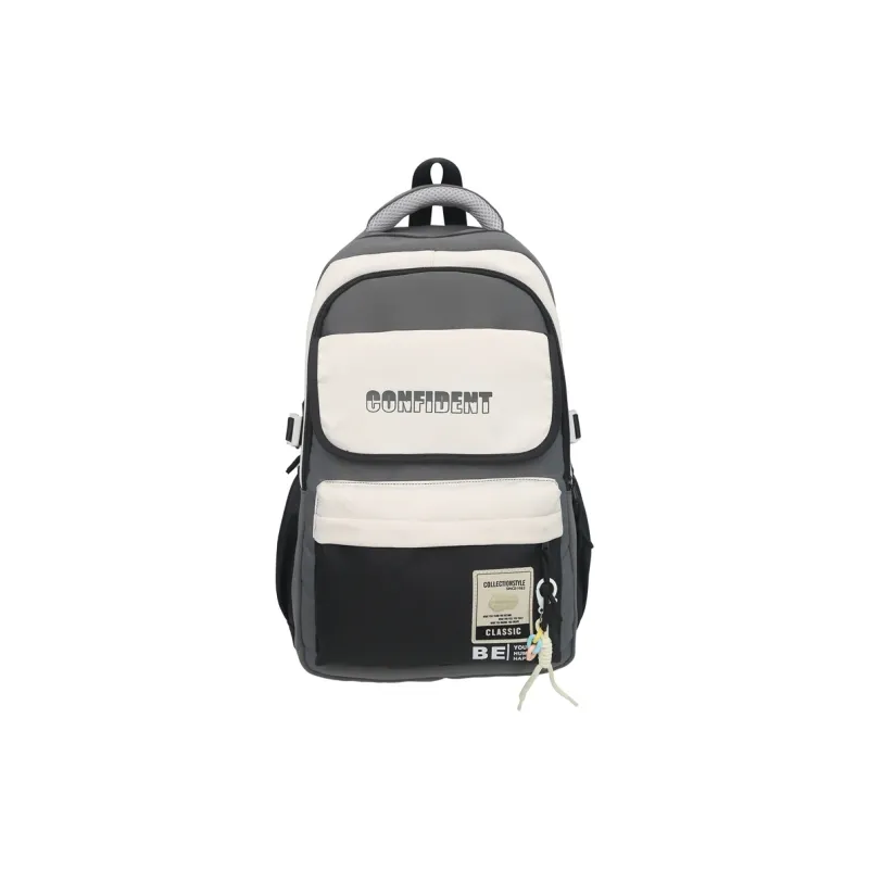 OURFUN Nylon Backpack Unisex Multicolor-12