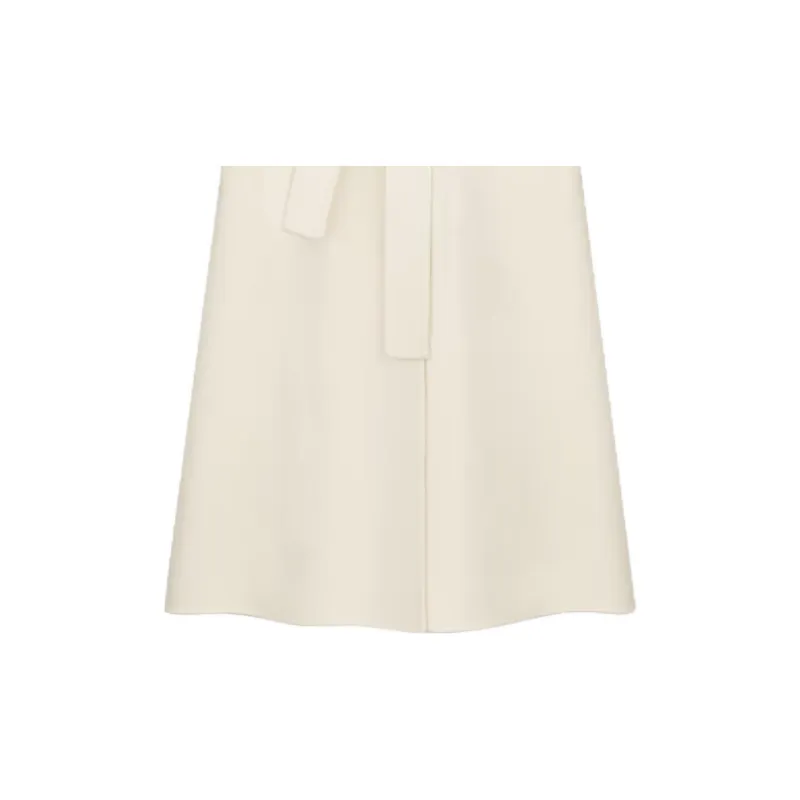 DIOR SS23 Velvet Coat Women's White-4