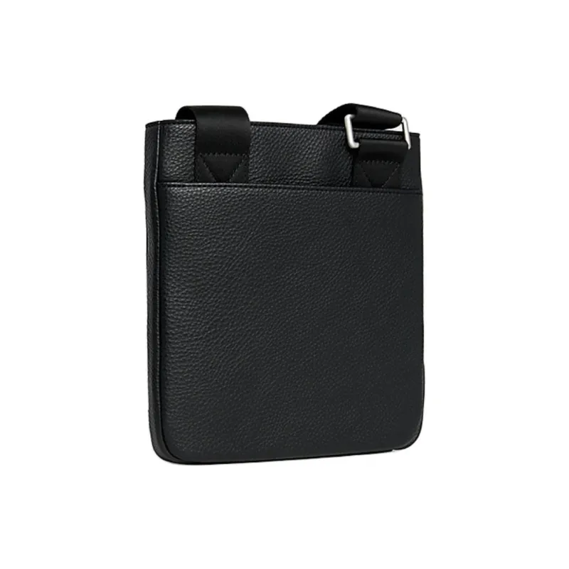 Tommy Hilfiger Artificial Leather Shoulder Bag Crossbody Bag Men's Black-1