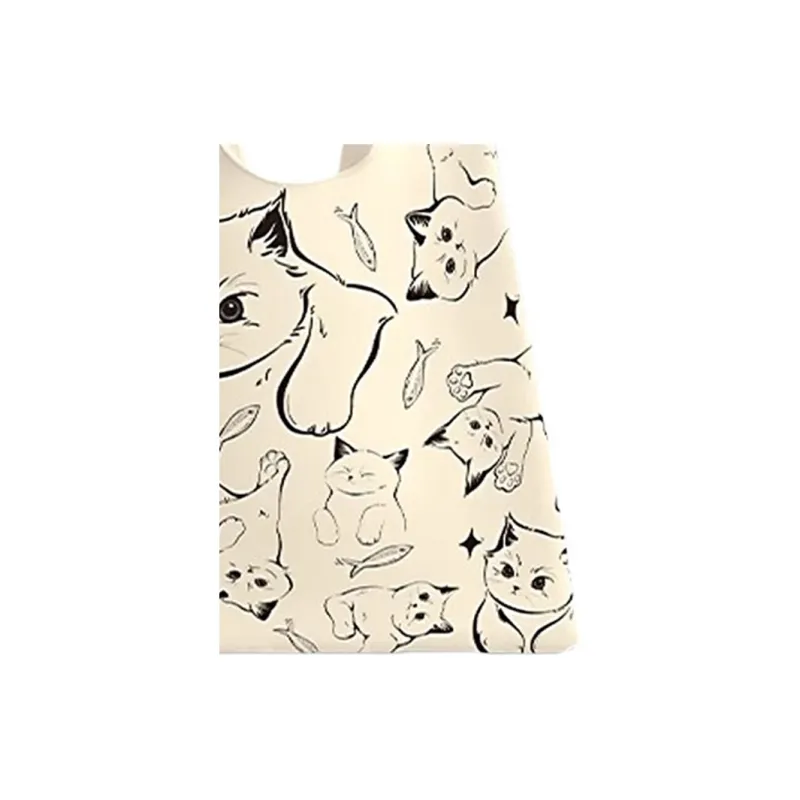 AOSONG Suede Tech Fabric Shoulder Bag Unisex White-2
