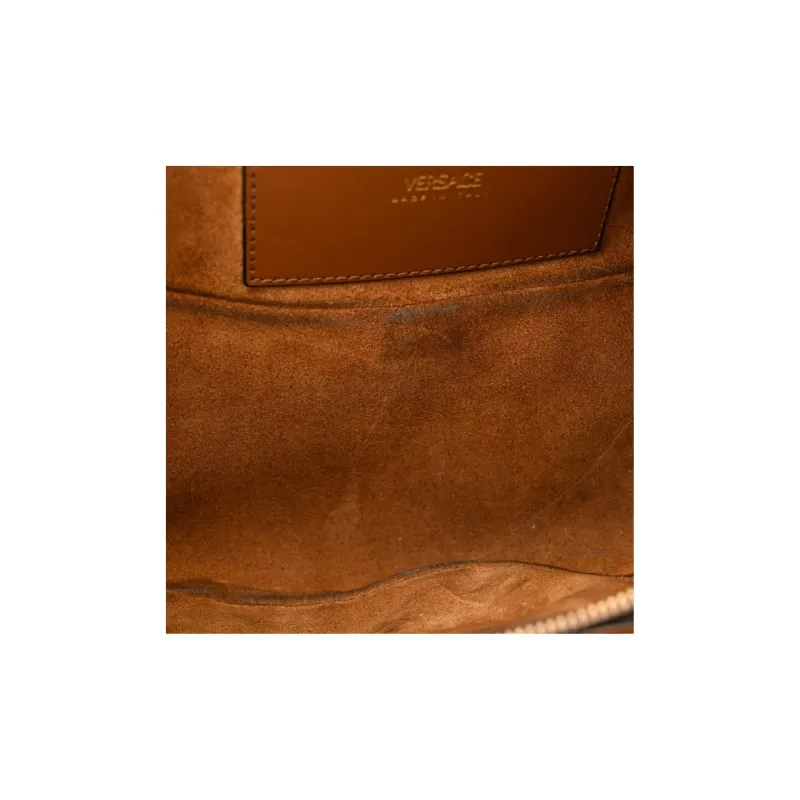 FANSIZHE Cow Leather Fanny Pack Men's Brown-6