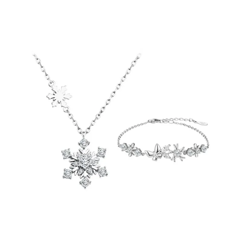 Disney Frozen Series S925 Silver Bracelets Women's-15