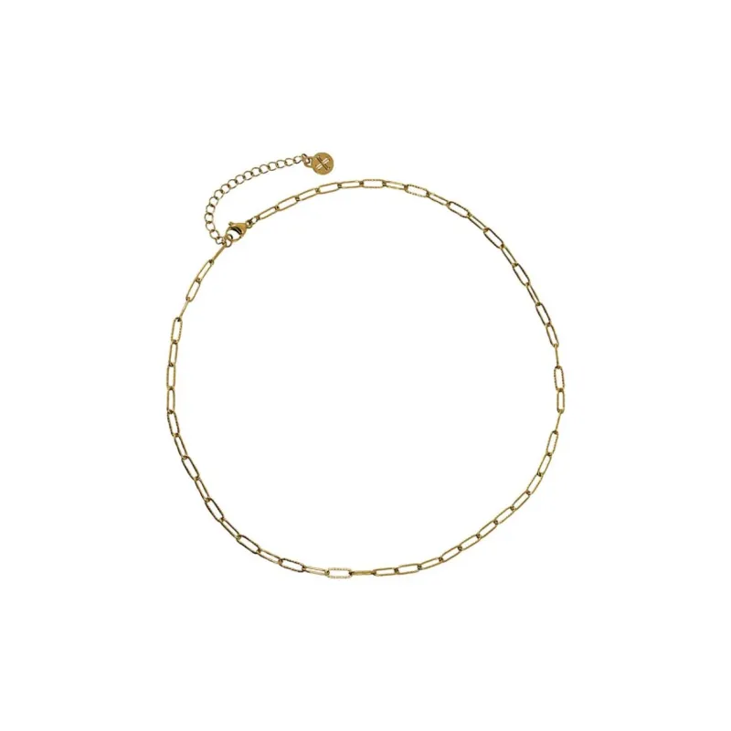ANARTXY Surgical Steel Necklaces Women's Gold/Silver-0