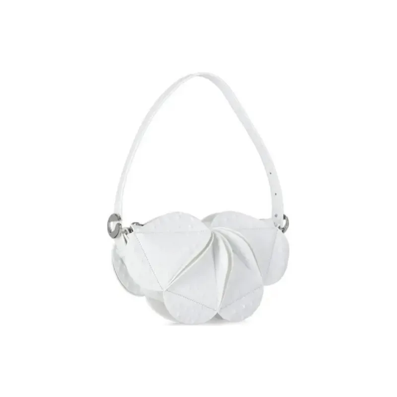 COPERNI Calfskin Shoulder Bag Women's White-2