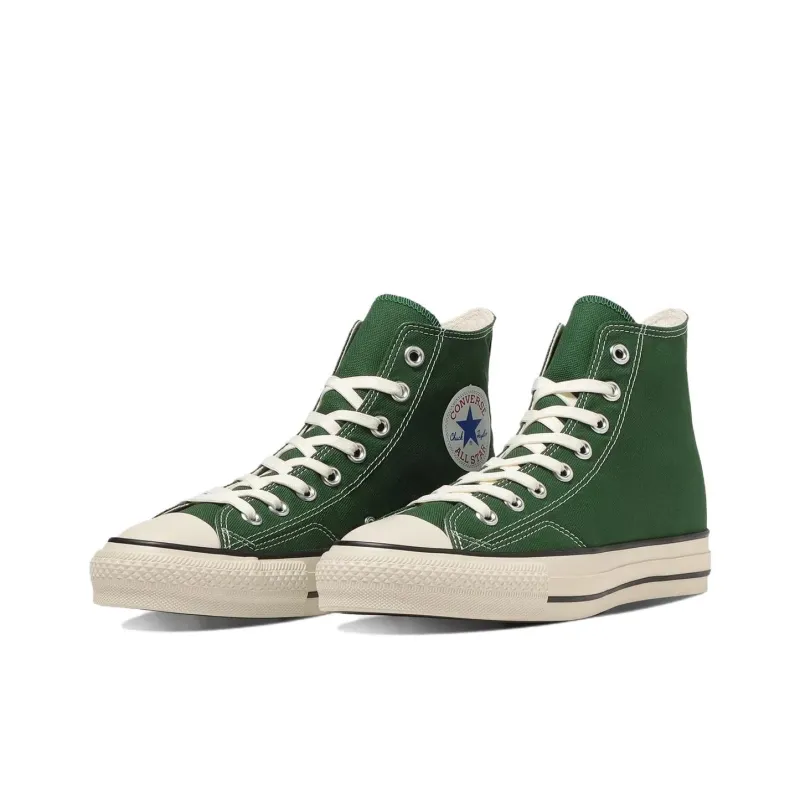 Converse All Star Anti Slip Wear Resistant High Top Canvas Shoes Men's Green-2