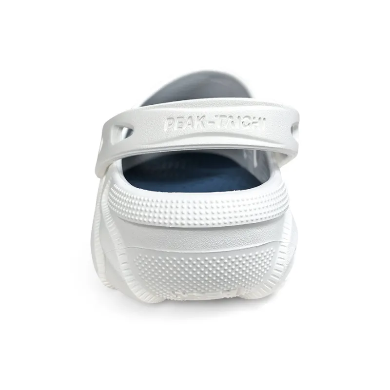 PEAK Pole Hole Shoes Clogs Men's White Blue-4
