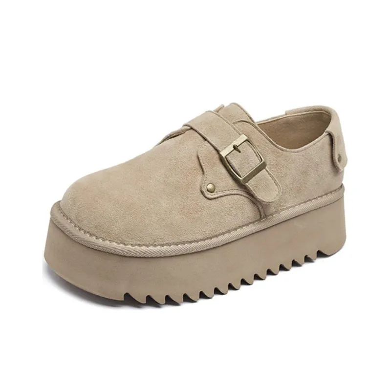 AGSDON Casual Single Shoes 4.5cm Women's-8
