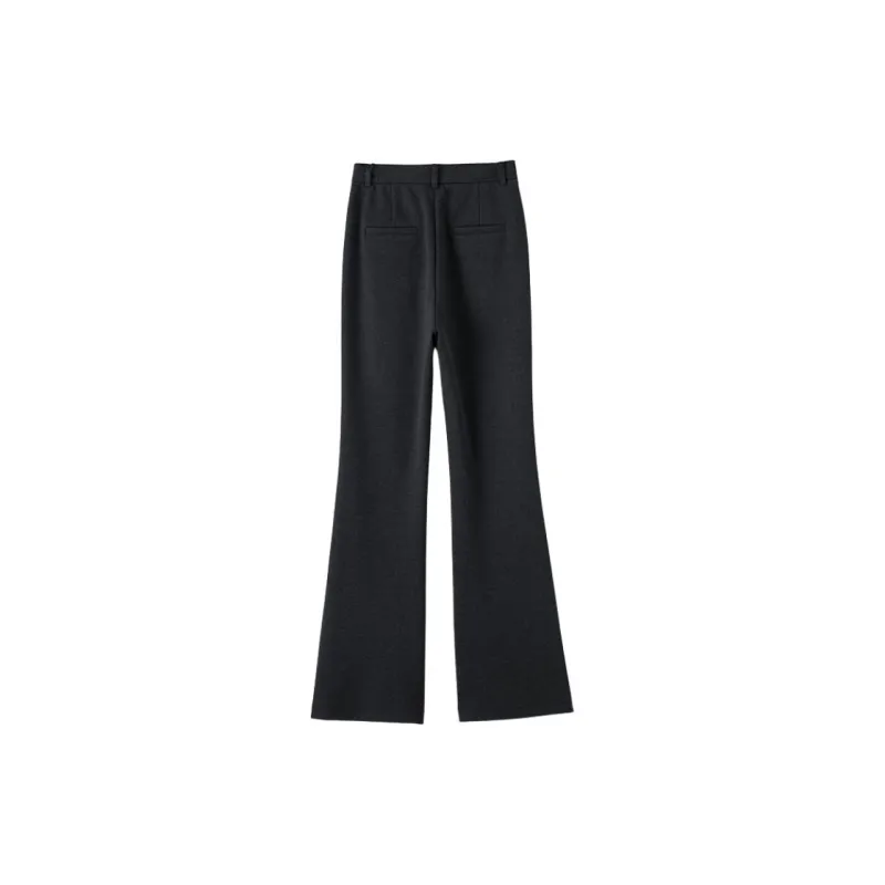 Late White Casual Pants Women's-7