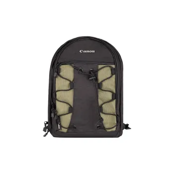 Canon Camera Bags Canon R50 R6 II R100 R8 R10 200D II Black Olive Double-Shoulder Backpack