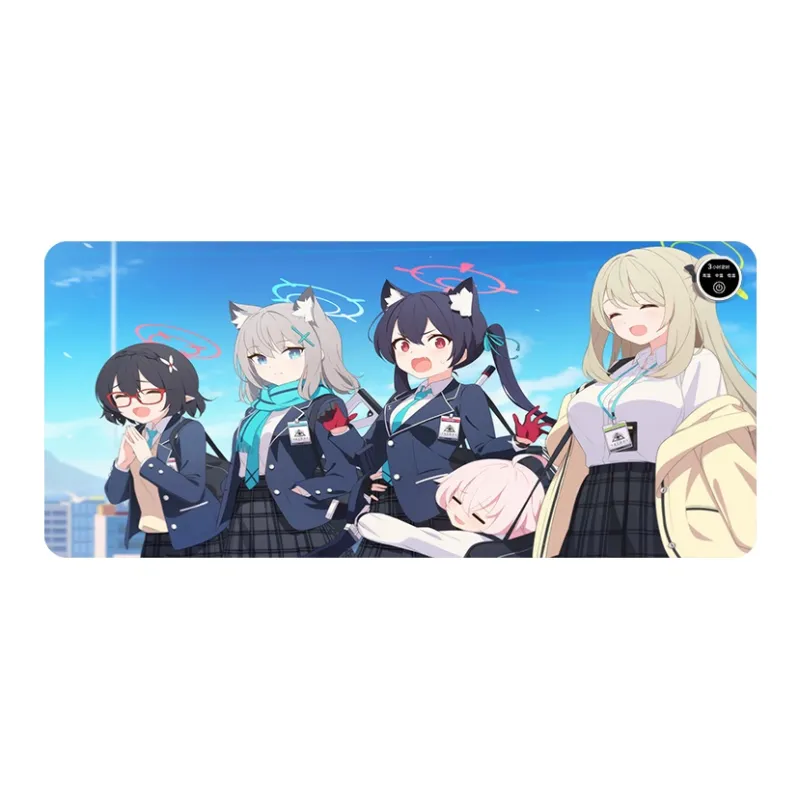 ZHUANGXINGXIA Extra Large Heating Desk Pad MYX 921-930 For Students Dormitory Office Writing Mouse Pads-4