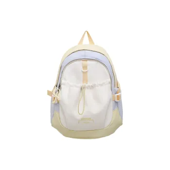 LUVISTRUE Nylon Backpack Unisex Blue Yellow/Blue Pink/Black/Red Orange