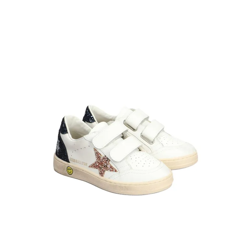 Golden Goose Ball Star Low Top Kids' Skateboarding Shoes White Kids'-3