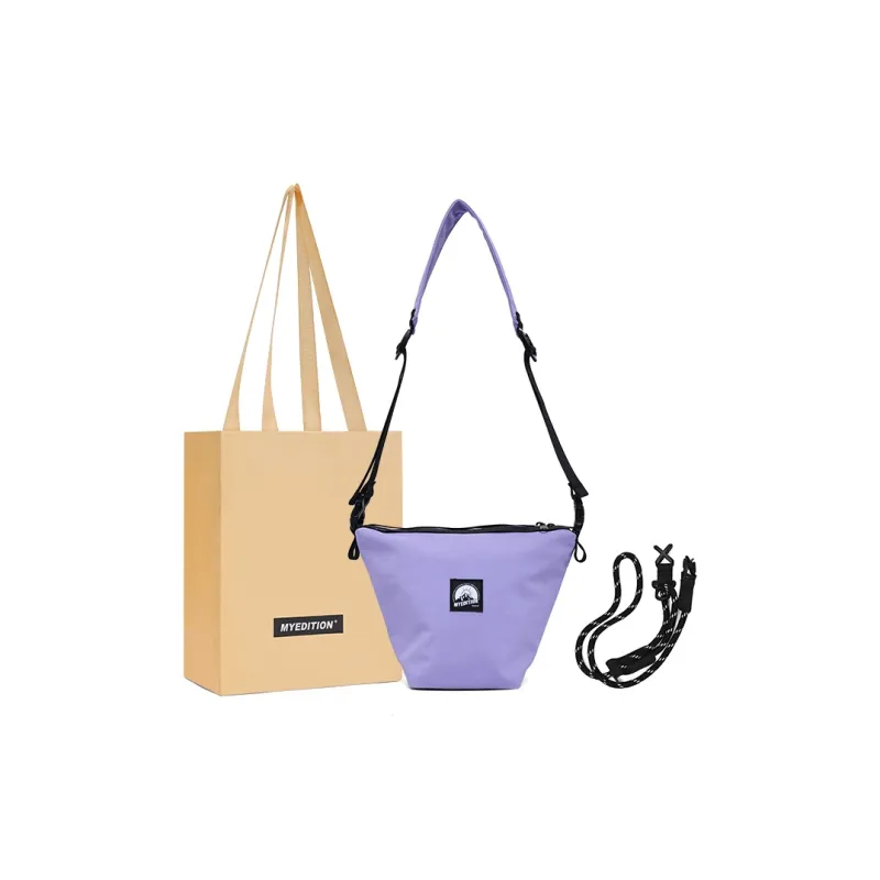 MYEDITION 3L Shoulder Bag, Crossbody Bag, Handbag, Outdoor Bag Fabric Multicolor Unisex-0