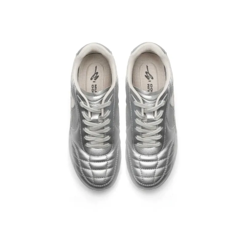 Mule Donkey Slip Resistant Lightweight Wear Resistant Low Top Casual Shoes Unisex Silver-5