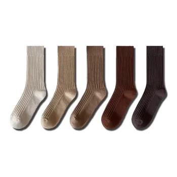 YOOKA Mid Calf Socks Unisex 5 Pack