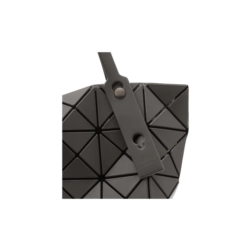 ISSEY MIYAKE Polyvinyl Chloride Resin Tote Bag Shopping Bag Shoulder Bag Handbag Women's Charcoal Gray-3