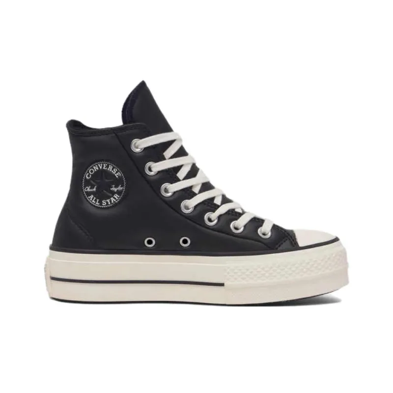Converse Women's Chuck Taylor All Star Lift Platform High 'Puffed Up Black Egret' Women's-1