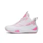 White Pink-Leather Surface