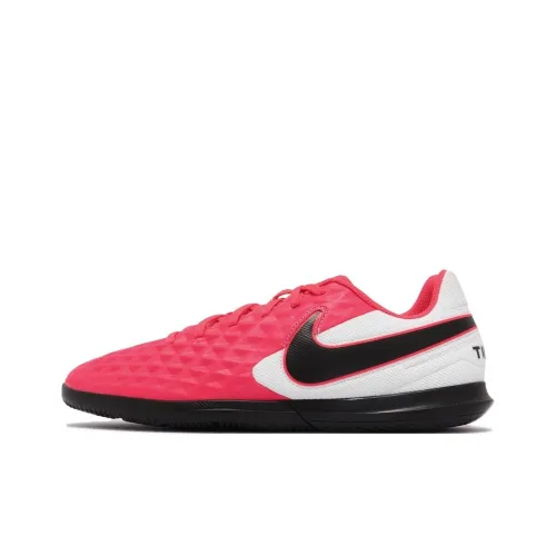 Nike Legend 8 CLUB Anti Slip Wear Resistant Soccer Shoes Men's Red Black