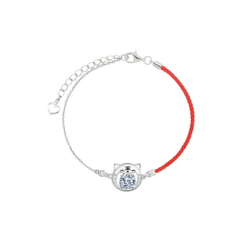 WUMZK 925 Sterling Silver Bracelets Women's
