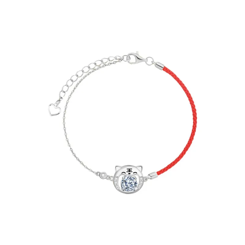 WUMZK 925 Sterling Silver Bracelets Women's-0