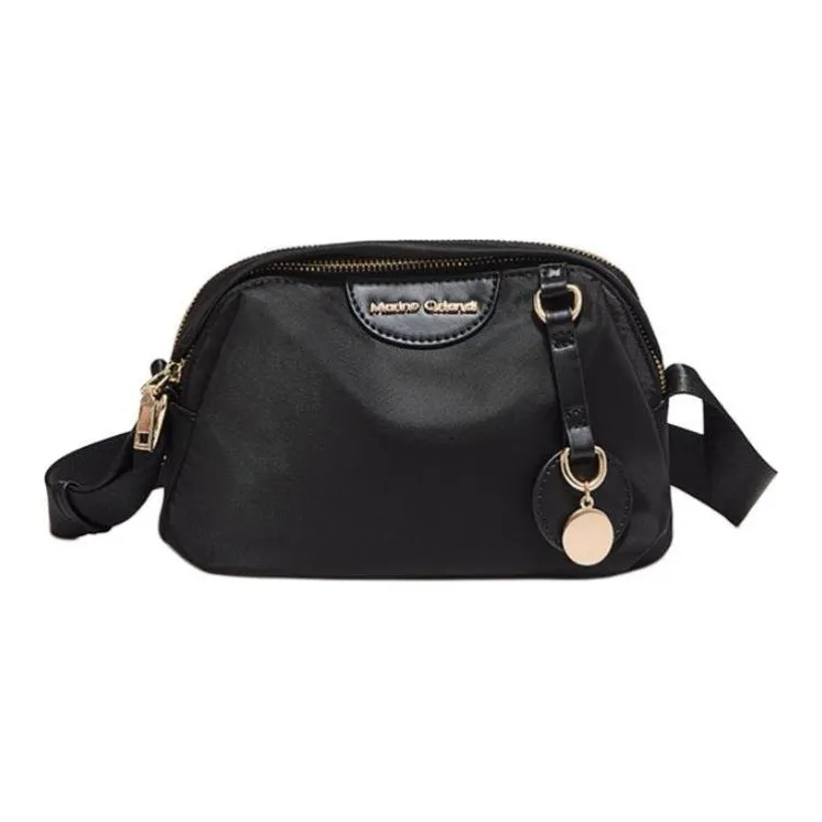 Marino Orlandi Fabric Shoulder Bag, Crossbody Bag Regular Women's Black/Army Green/Khaki/Ecru-1