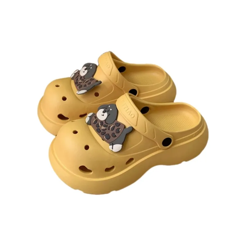 Thin Strips Slippers Women's, Black Brown-11