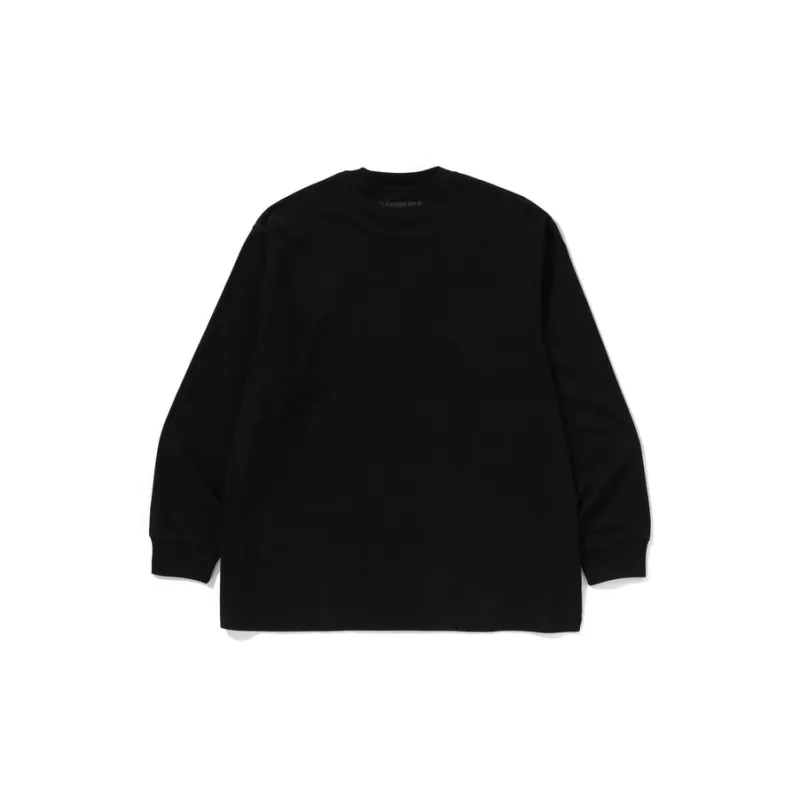 A BATHING APE One Point Relaxed Fit L/S Tee-8