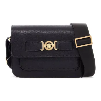 VERSACE Biggie Foldover Top Shoulder Bag