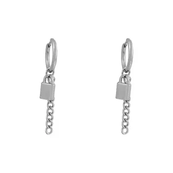 May10th Titanium Steel Earrings Women's
