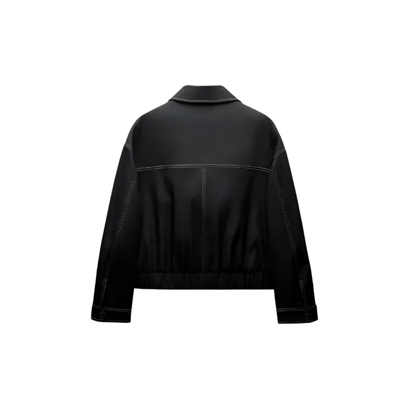 ZARA New Year Jackets Women's Indigo-1