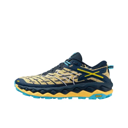 Mizuno Wear resistant And Lightweight Low Top Casual Shoes Men's Yellow