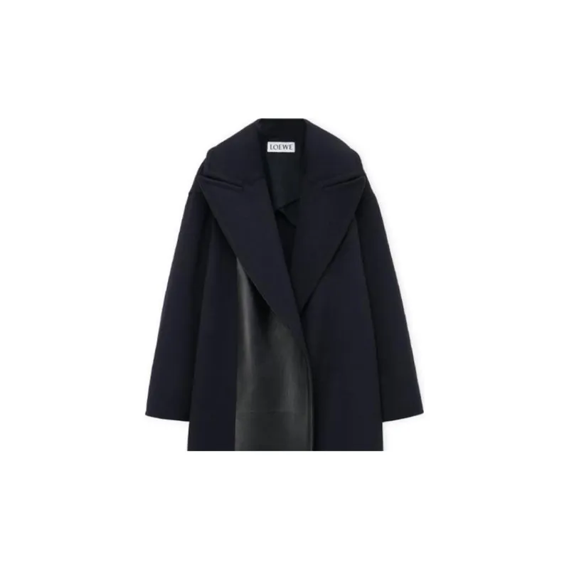 LOEWE Coat Women's Midnight Blue-4