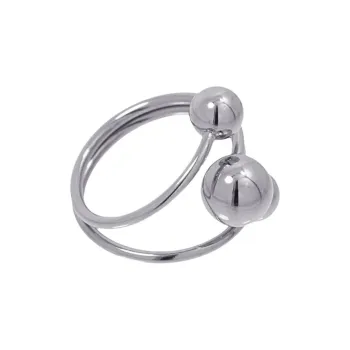 ANARTXY Surgical Steel Rings Women's Silver/Gold
