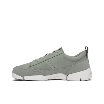 Clarks Trigenic Slip Resistant Low Top Casual Shoes Men's Green