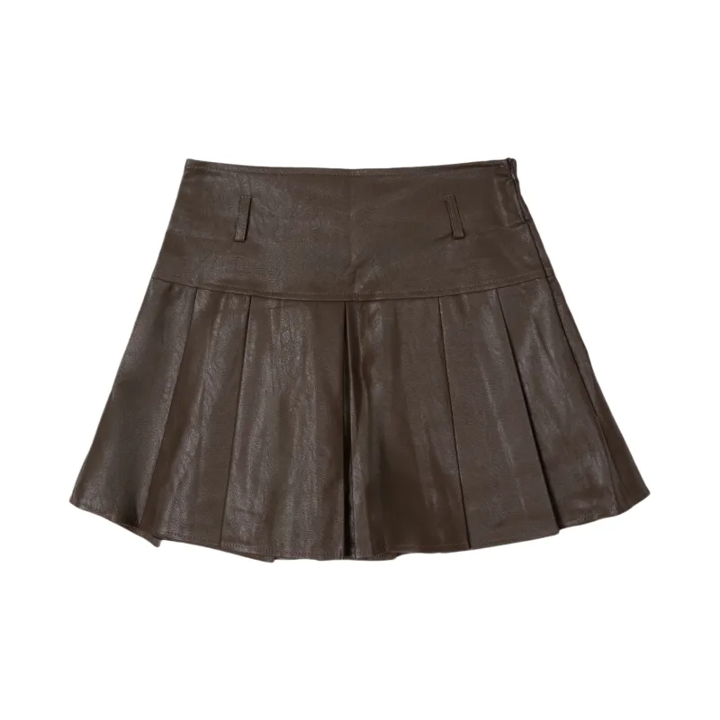 FAWENXIANGZI Casual Short Skirts Women's-1
