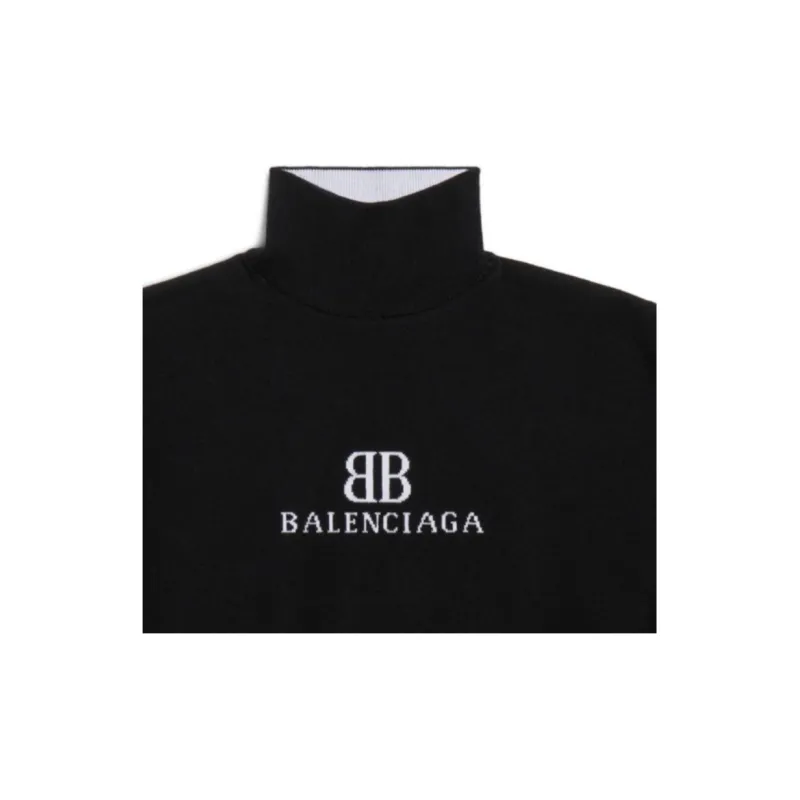 Balenciaga SS25 Sweater Women's Black-2