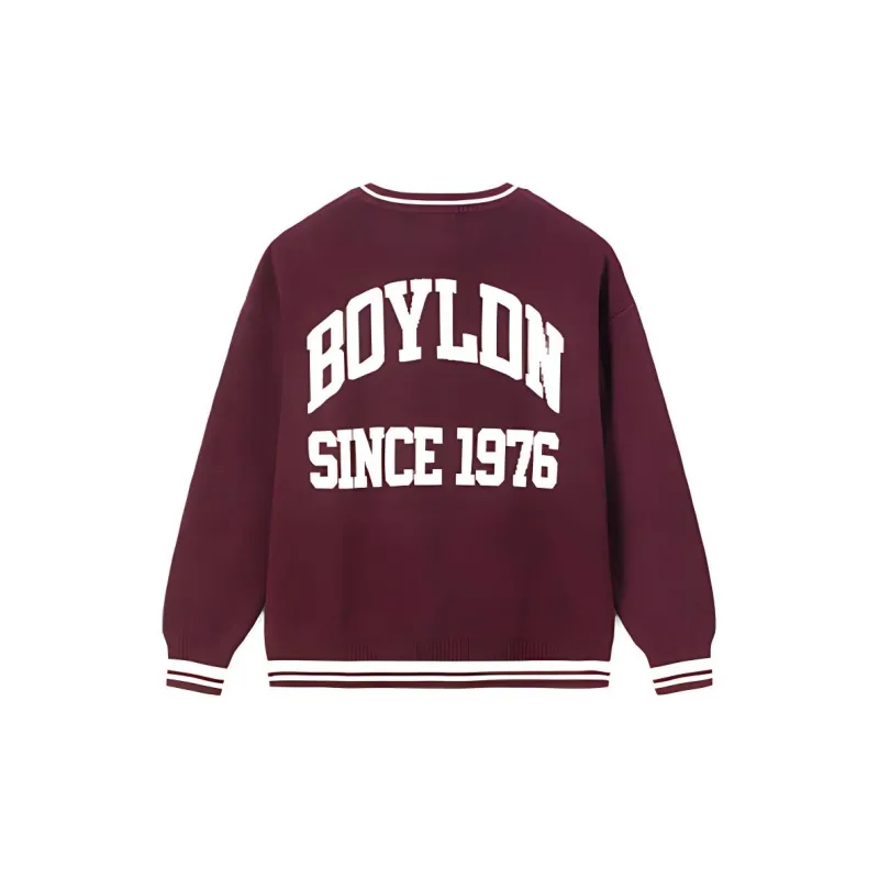 Boy London New Year Sweater Unisex Maroon-1