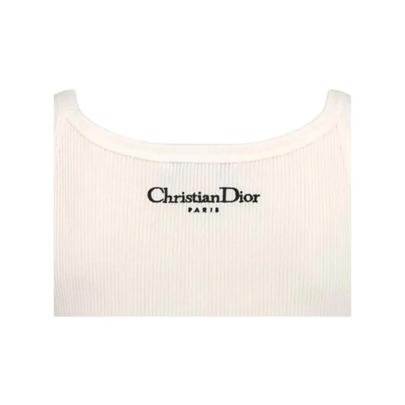 DIOR DIORIVIERA Tank Top Women's White-3