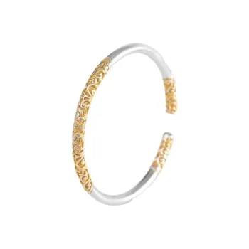 Kim Heng Hee S999 Fine Silver Bangles Women's