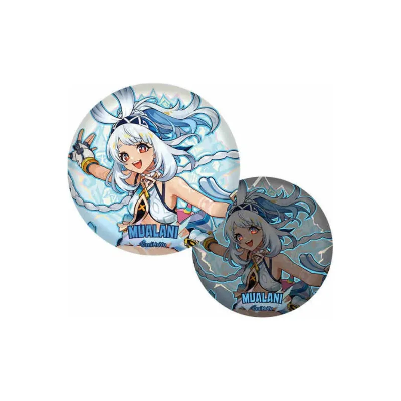 GenShin Marlene Kinich Kazine Shinoning Nata Theme Collection Figure Print Oloren Chaska Genshin Badges-0