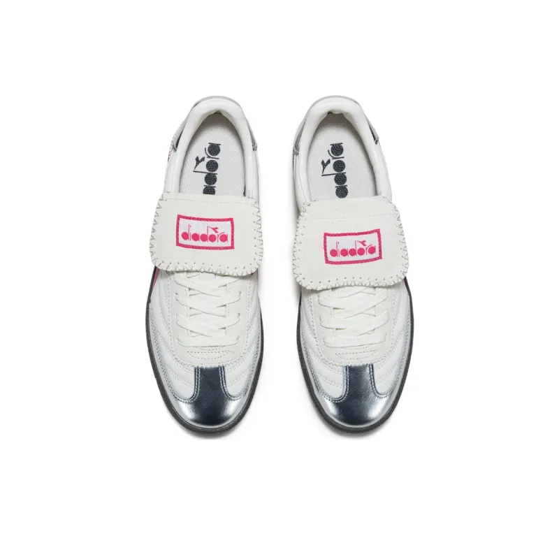 Diadora Cushioning Low-Top Skateboard Shoes Women's White-1