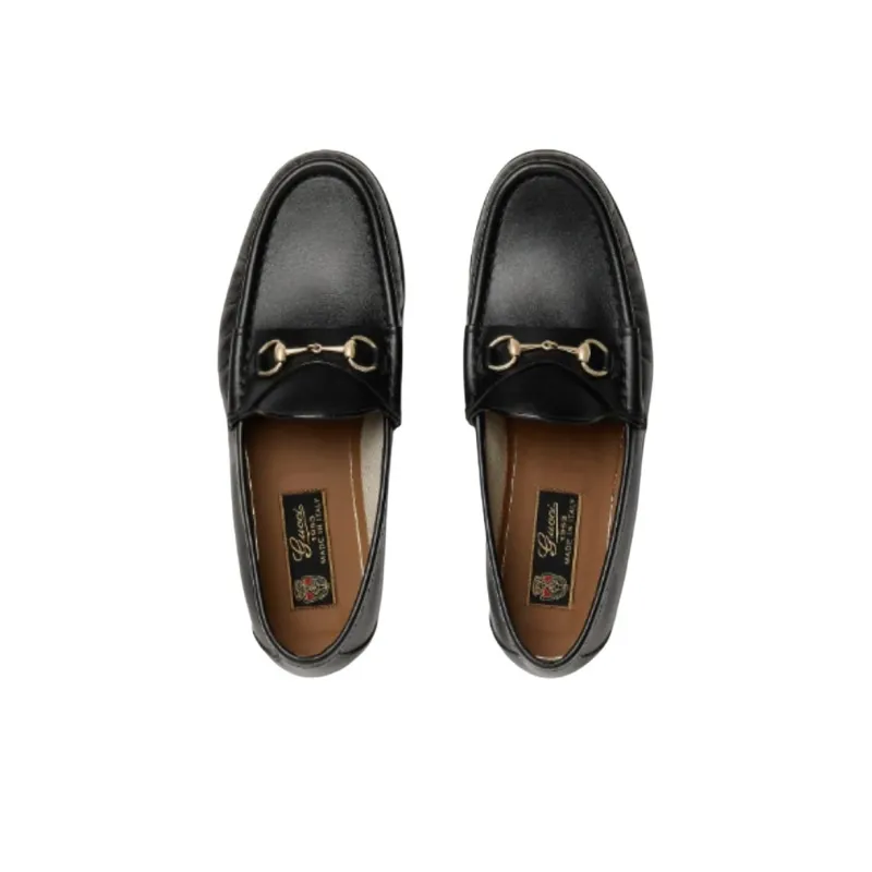 GUCCI Horsebit 1953 Loafers Women's Black-3