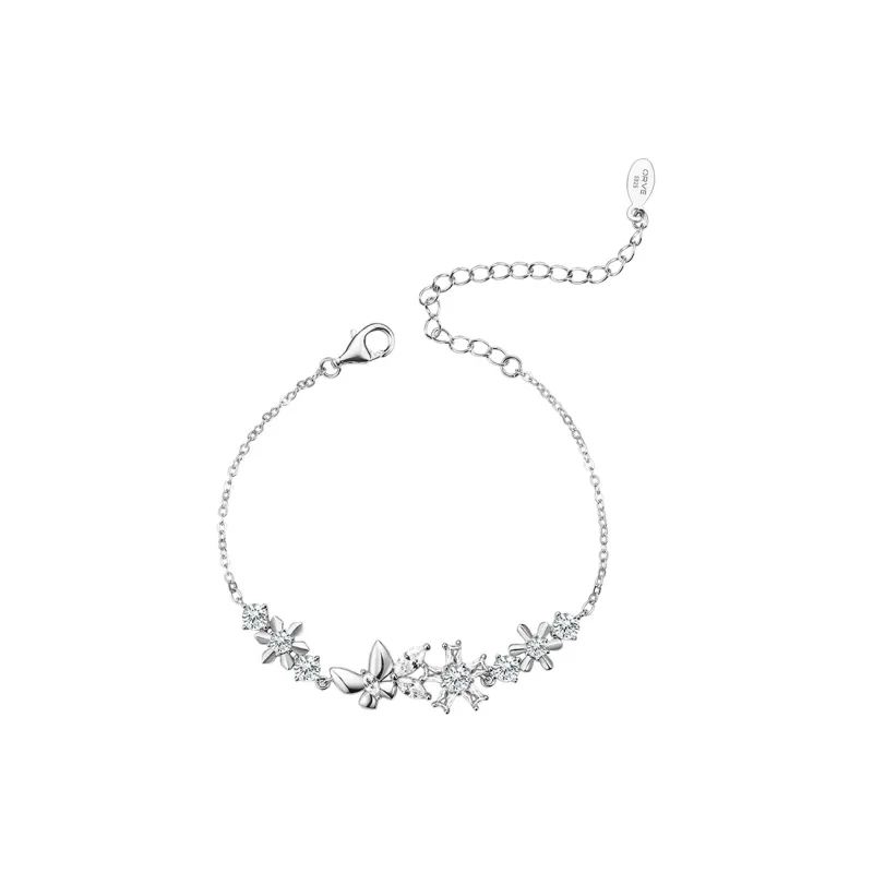 Disney Mickey Collection Princess Collection S925 Silver Necklaces Women's-6