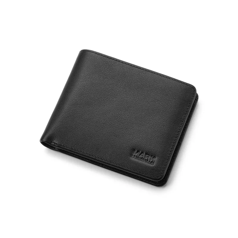 FAIRWHALE Top Grain Cow Leather Wallet Regular Men's Black-2