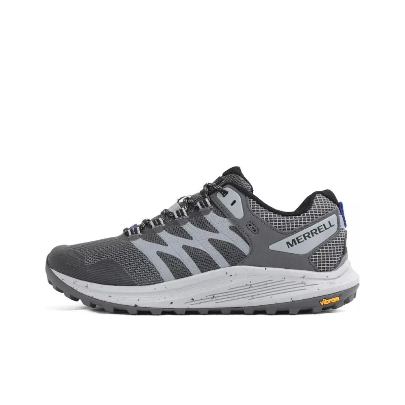 MERRELL Nova 3 Non slip Lightweight Low Top Trail Running Shoes Men's Gray-0