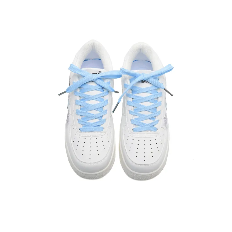 7 SEVFUN Low Top Casual Shoes Unisex Goku White-5