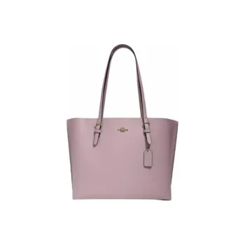 COACH Leather Handbag, Shoulder Bag Tubas Women's Pink
